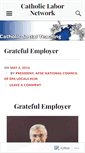 Mobile Screenshot of catholiclabor.com